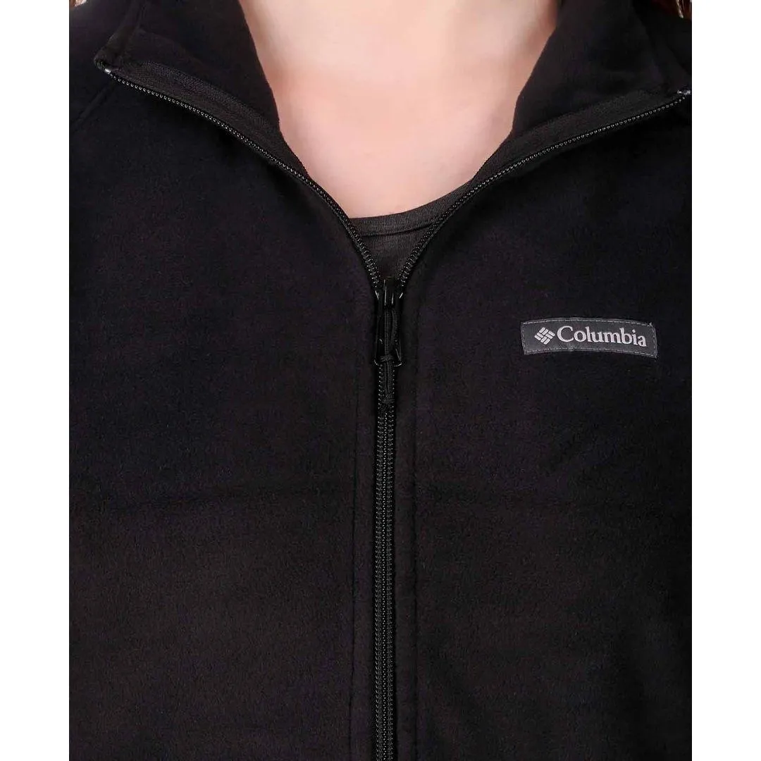 Columbia Women Black Basin Trail Fleece Jacket