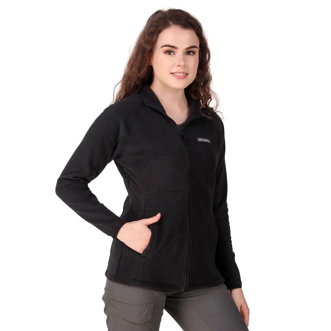 Columbia Women Black Basin Trail Fleece Jacket