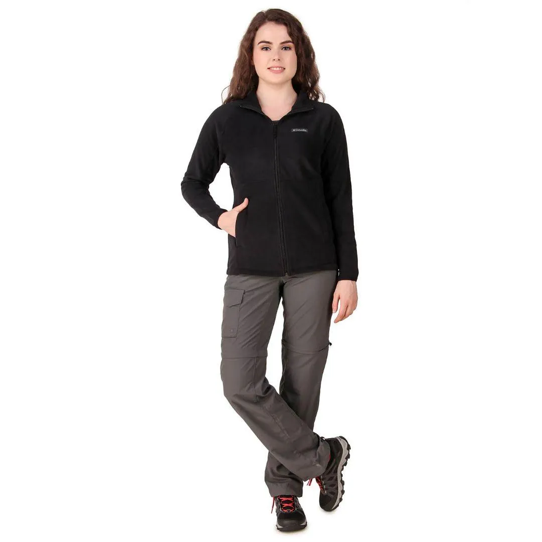 Columbia Women Black Basin Trail Fleece Jacket