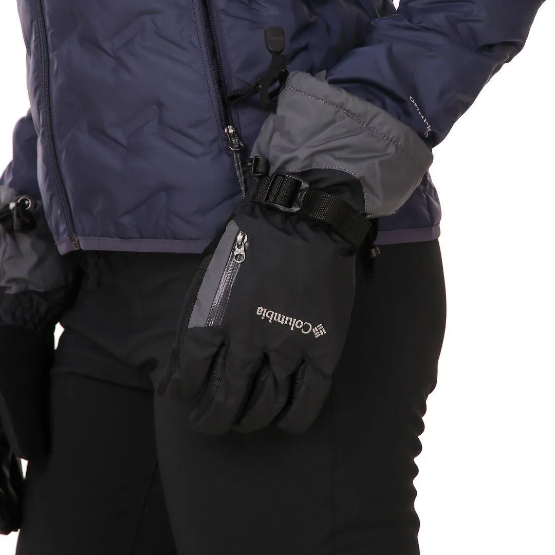 Columbia Women Black Bugaboo Interchange Gloves