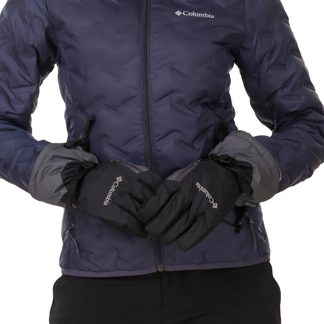 Columbia Women Black Bugaboo Interchange Gloves