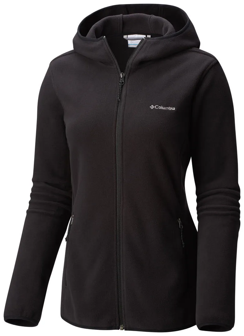 Columbia Women Black Fuller Ridge Hooded Fleece Jacket