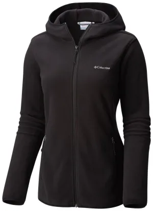 Columbia Women Black Fuller Ridge Hooded Fleece Jacket