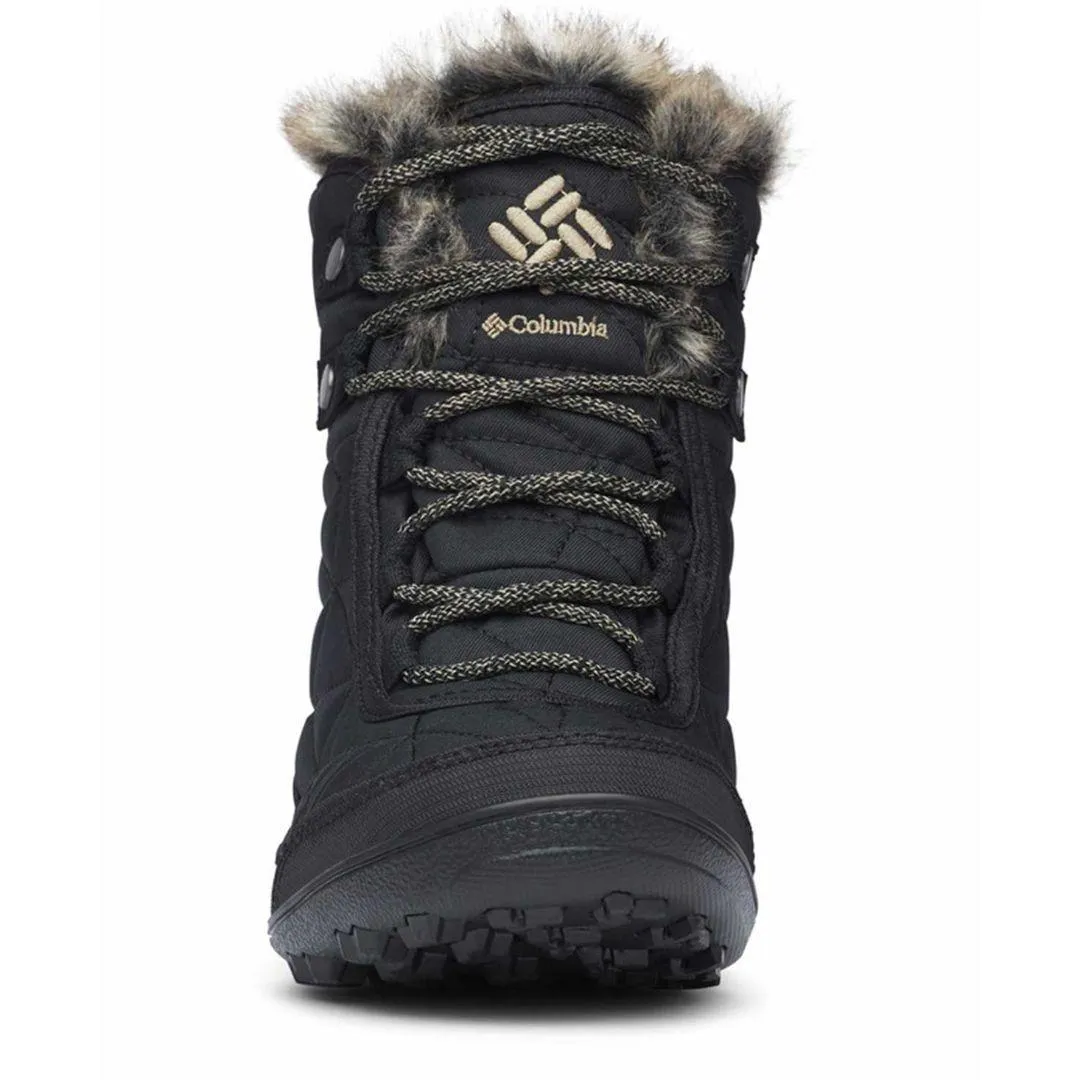 Columbia Women Black MINX SHORTY III Water Resistant Shoes