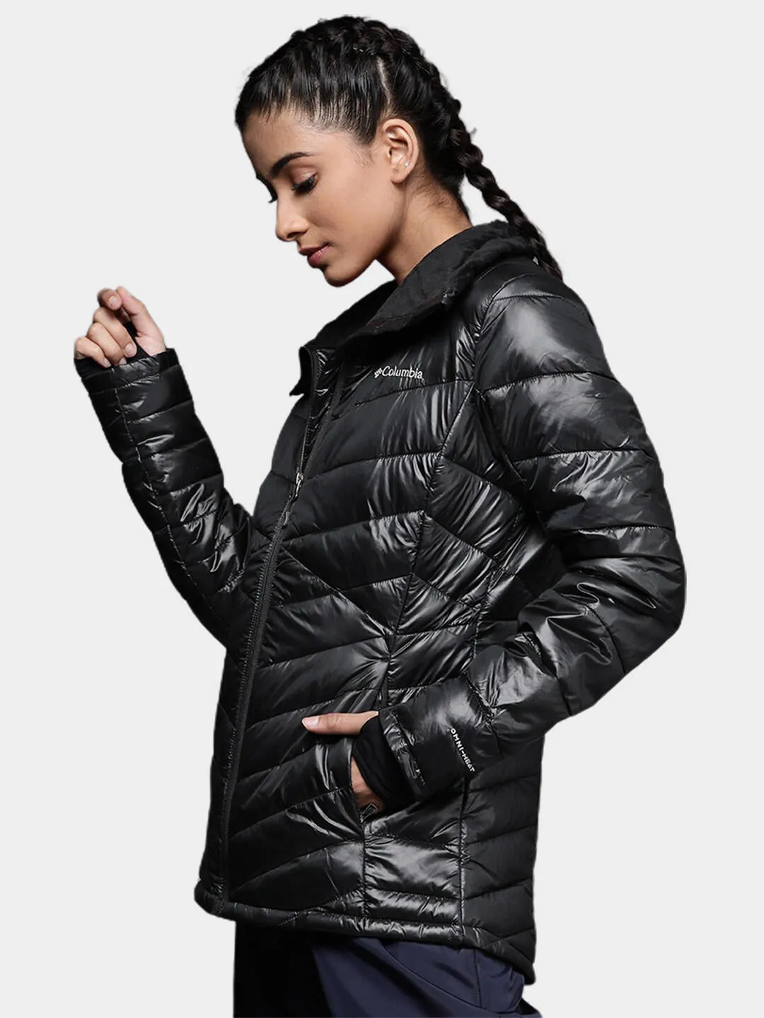 Columbia Women Black Omni-Heat Infinity Joy Peak Jacket