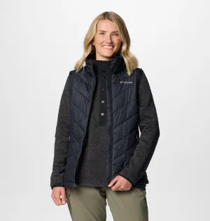 Columbia Women Black Omni-Heat Reflective Heavenly II Vest