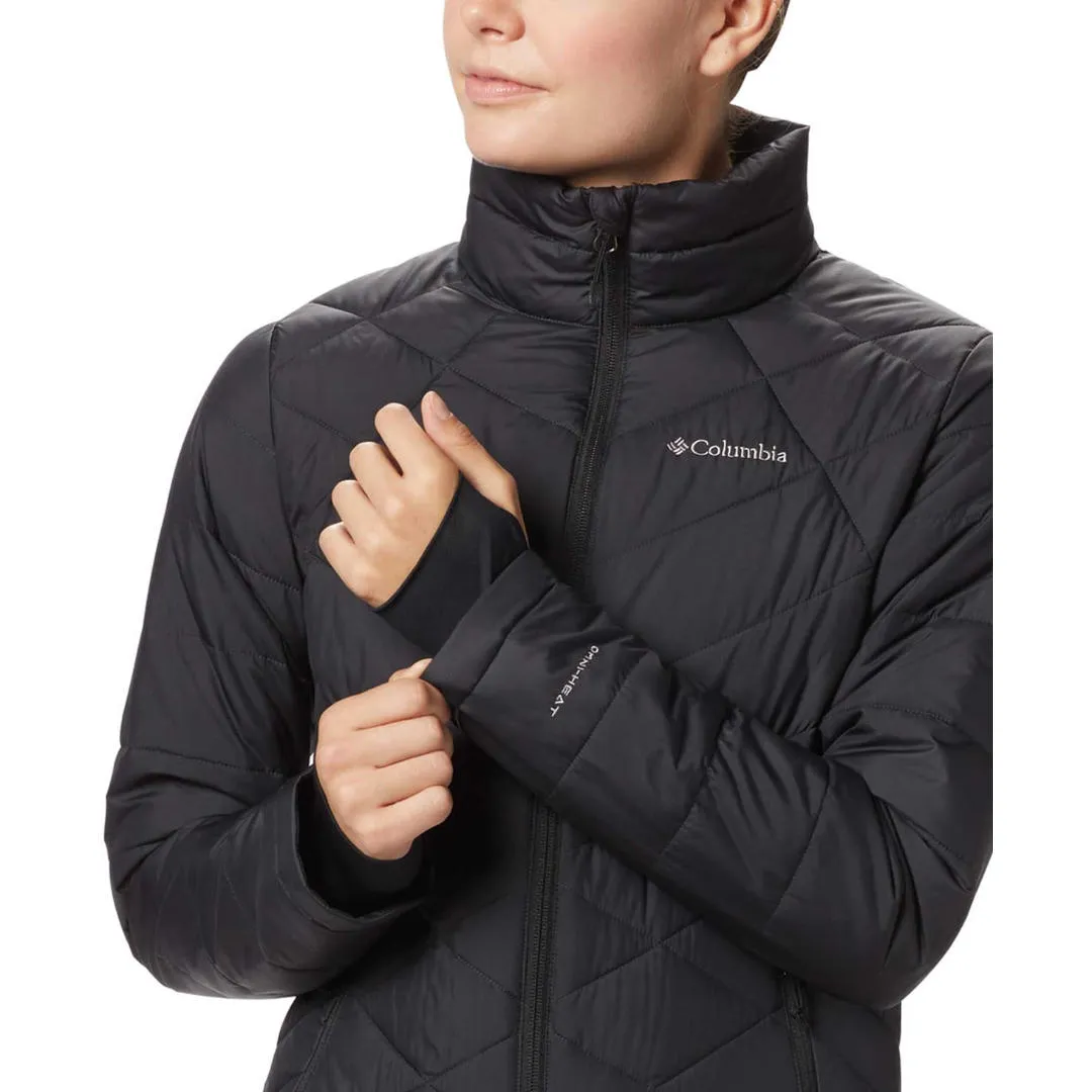 Columbia Women Black Omni-Heat Reflective Heavenly Jacket
