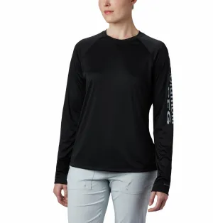 Columbia Women Black Omni-Shade Tidal II Tshirt