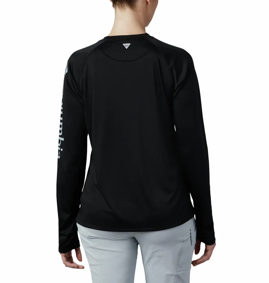 Columbia Women Black Omni-Shade Tidal II Tshirt