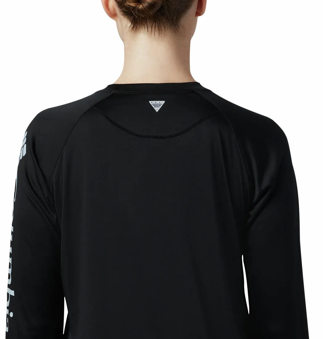 Columbia Women Black Omni-Shade Tidal II Tshirt