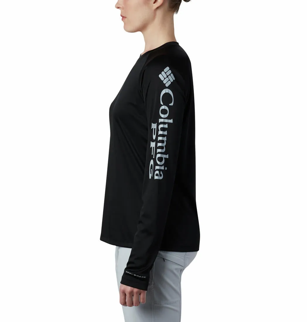 Columbia Women Black Omni-Shade Tidal II Tshirt