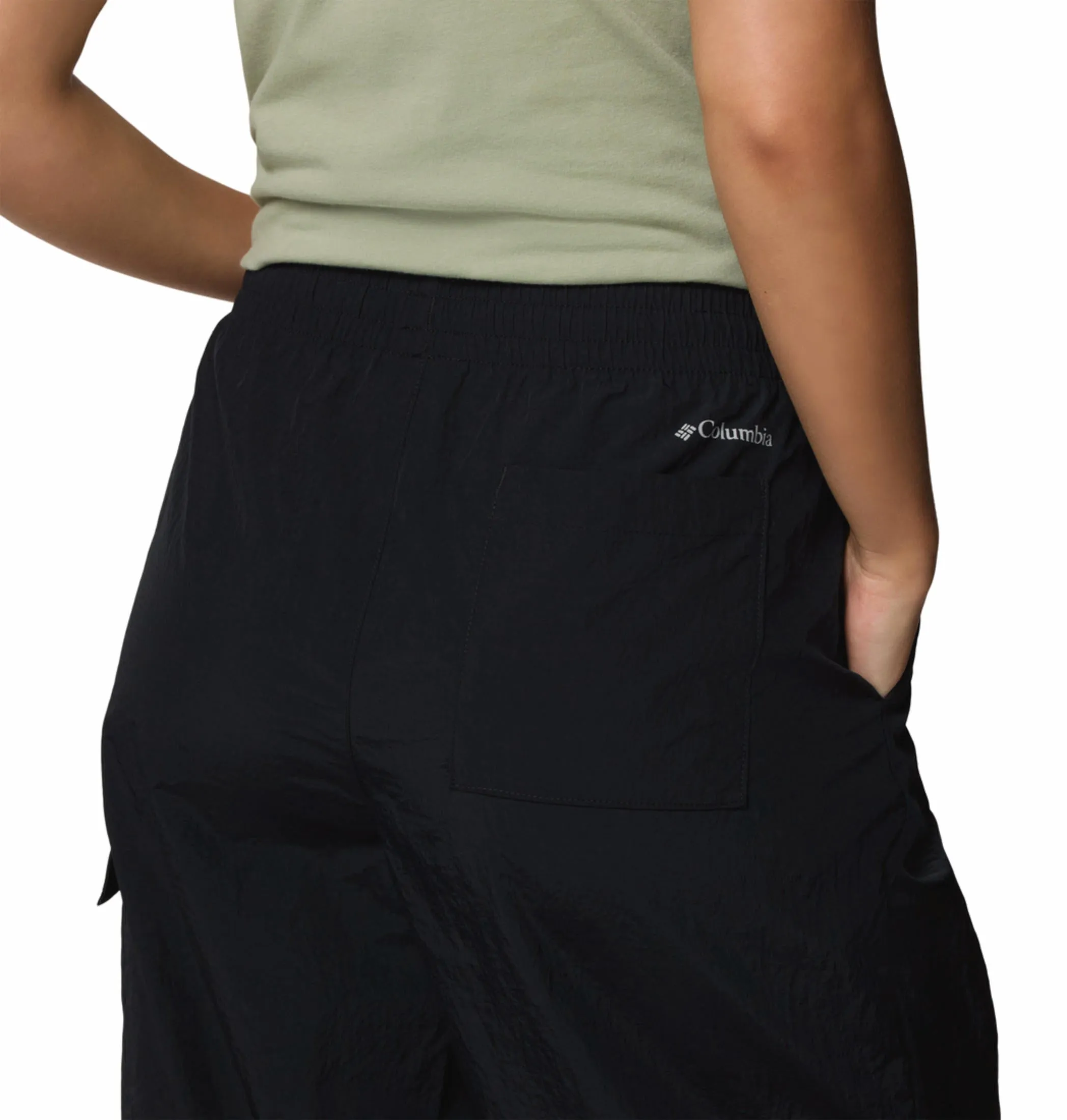 Columbia Women Black Omni-Shield Paracutie Vented Pant