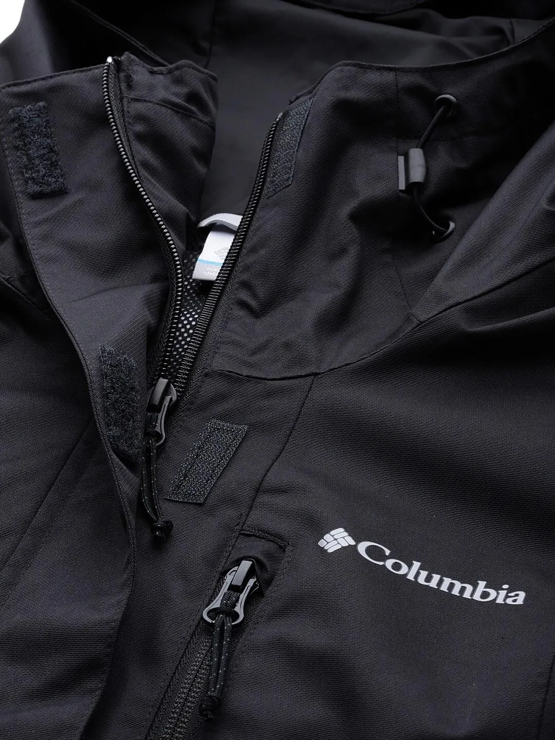 Columbia Women Black Omni-Tech Hikebound Waterproof Rain Jacket