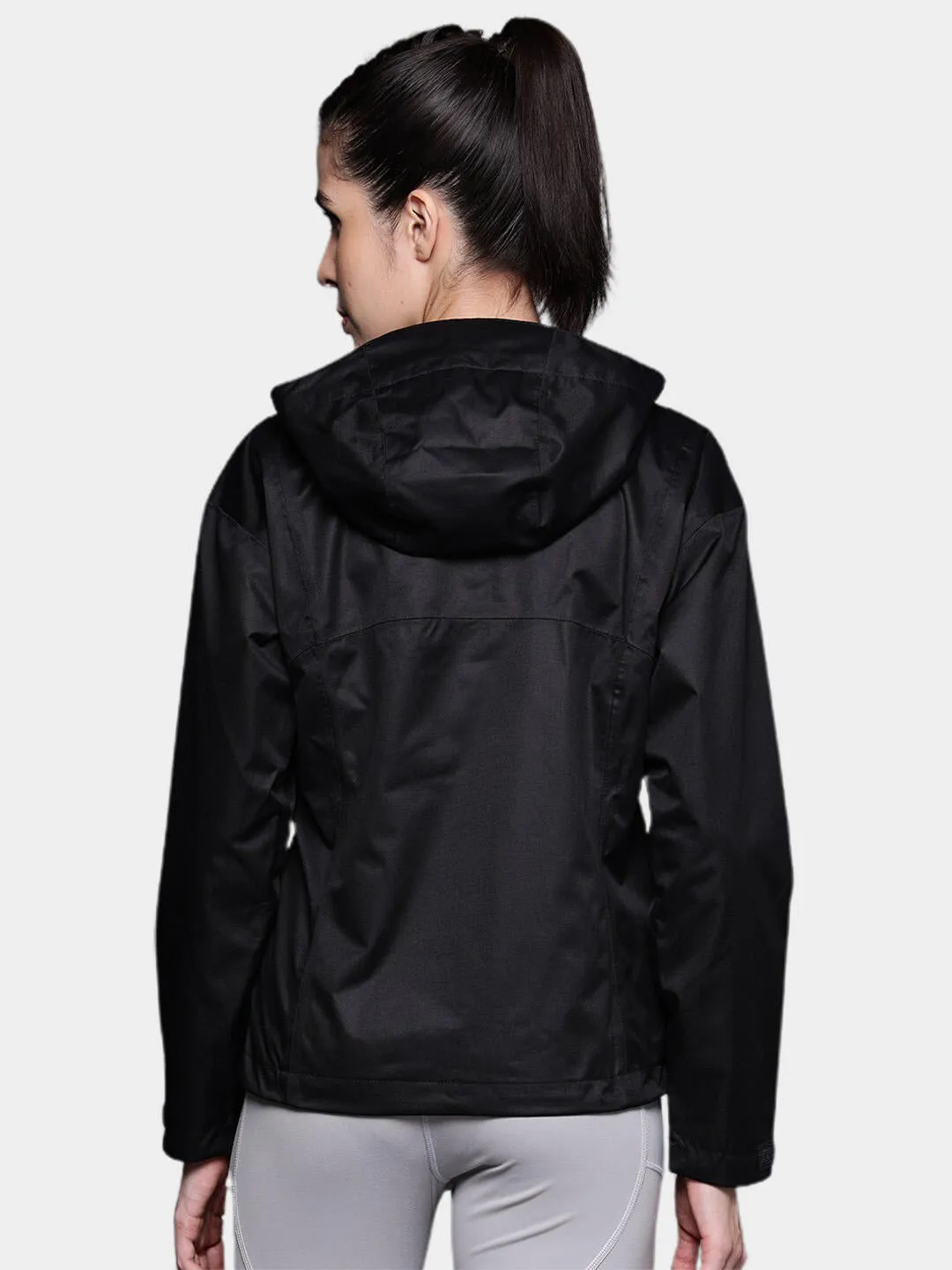 Columbia Women Black Omni-Tech Hikebound Waterproof Rain Jacket