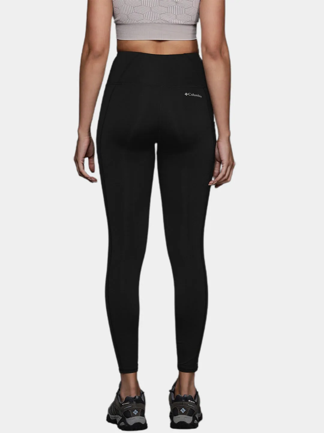 Columbia Women Black Omni-Wick Boundless Trek Legging