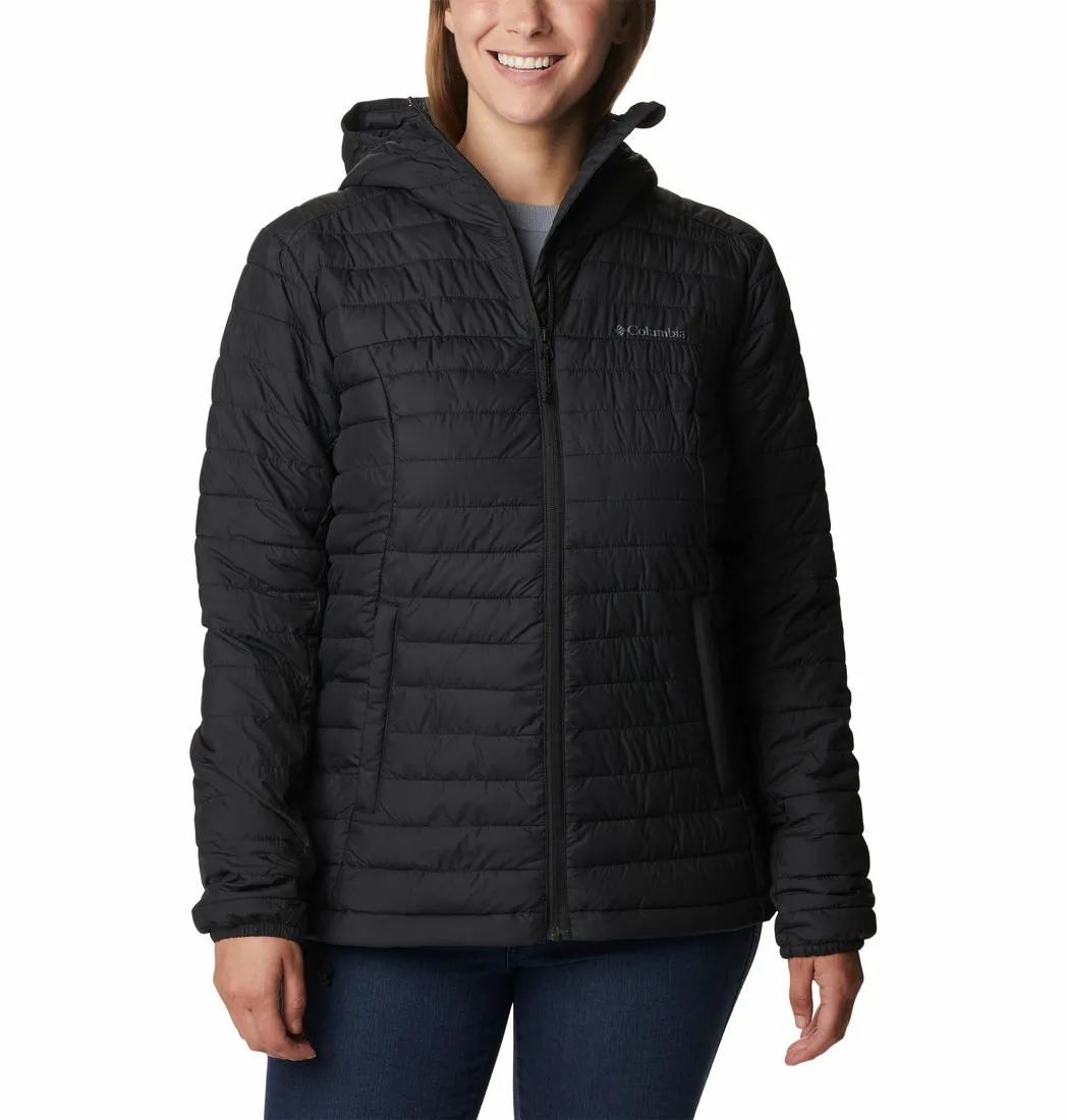 Columbia Women Black Silver Falls Hooded Jacket