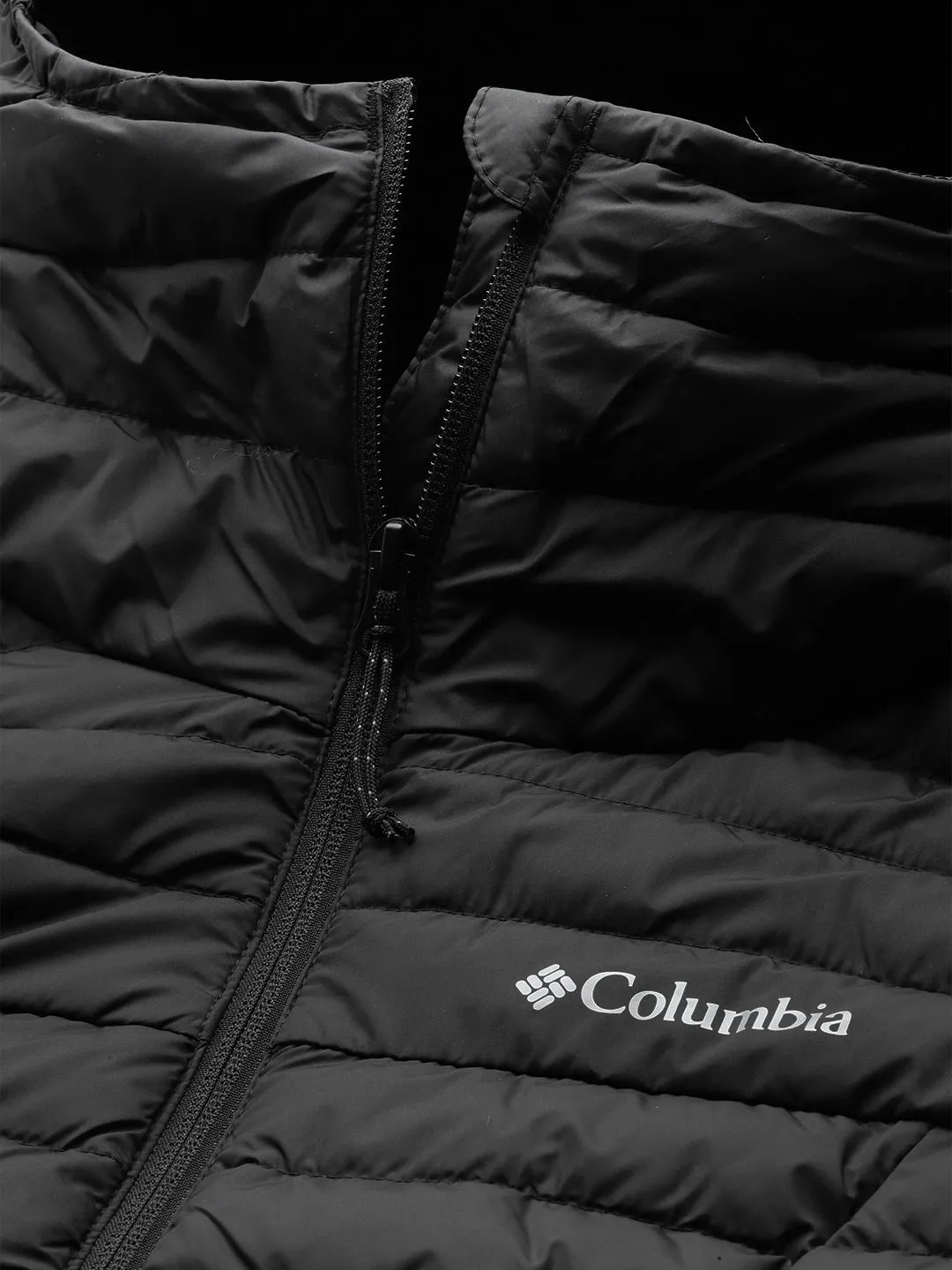 Columbia Women Black Silver Falls Hooded Jacket
