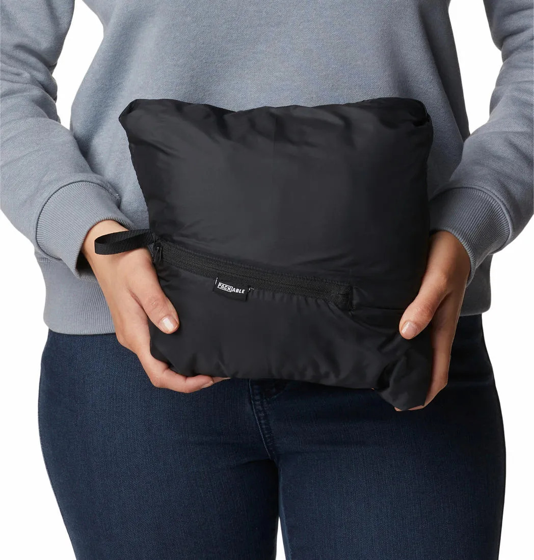 Columbia Women Black Silver Falls Hooded Jacket