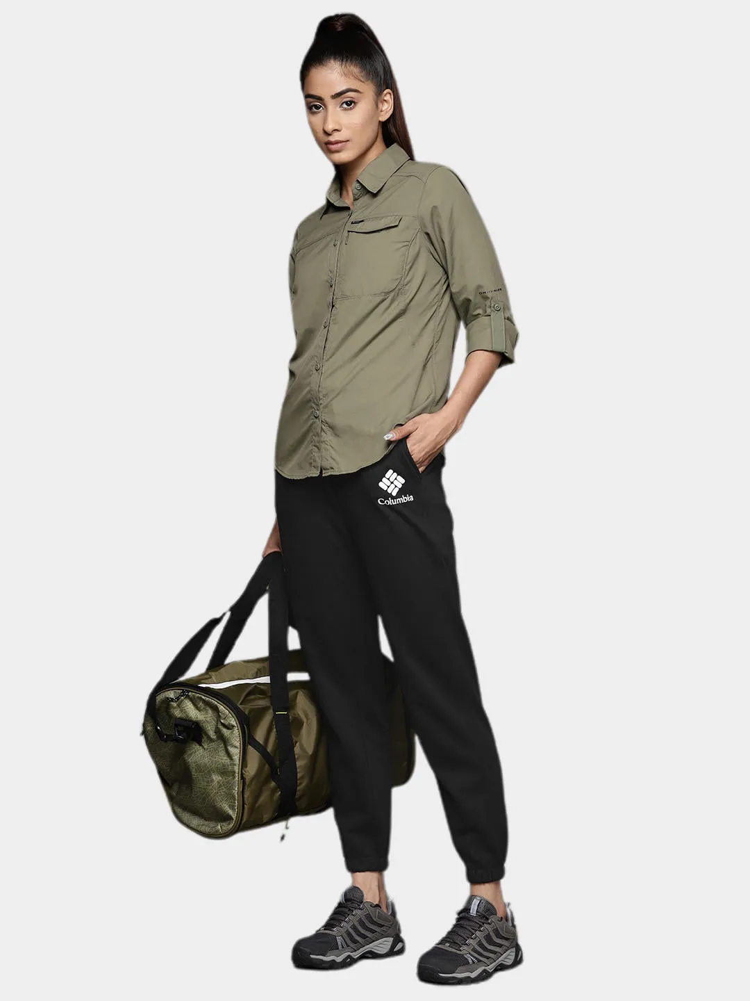 Columbia Women Black Trek Jogger