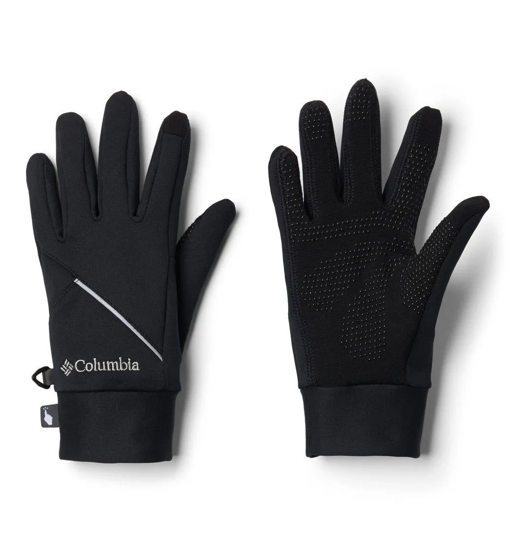 Columbia Women Black W Trail Summit Running Glove
