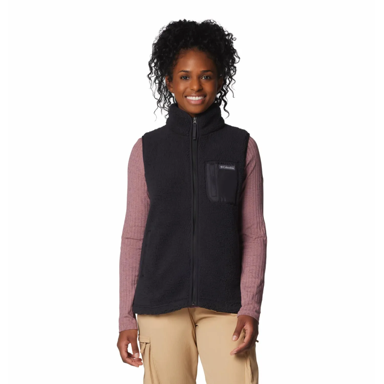Columbia Women Black West Bend II Vest