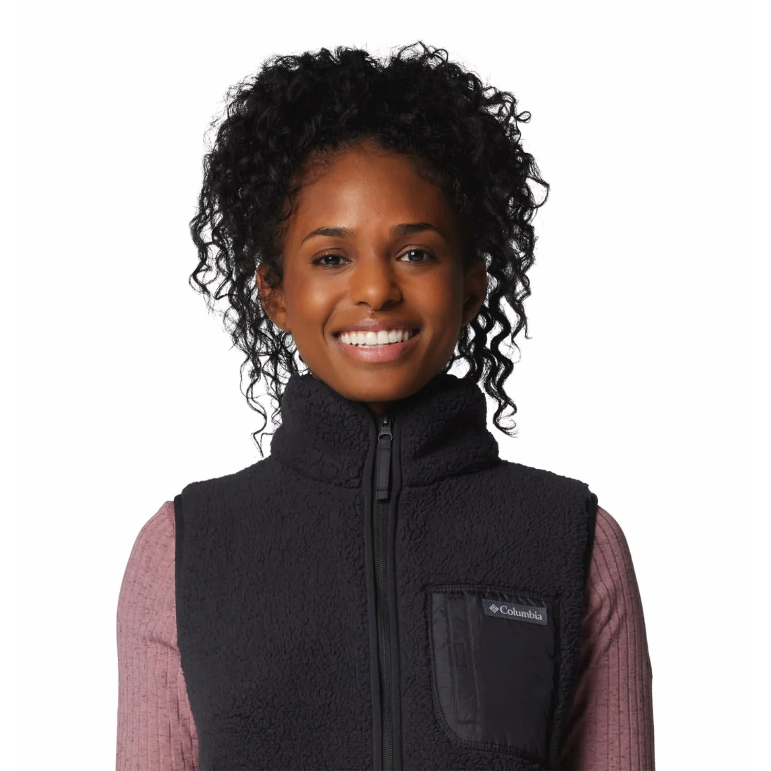 Columbia Women Black West Bend II Vest