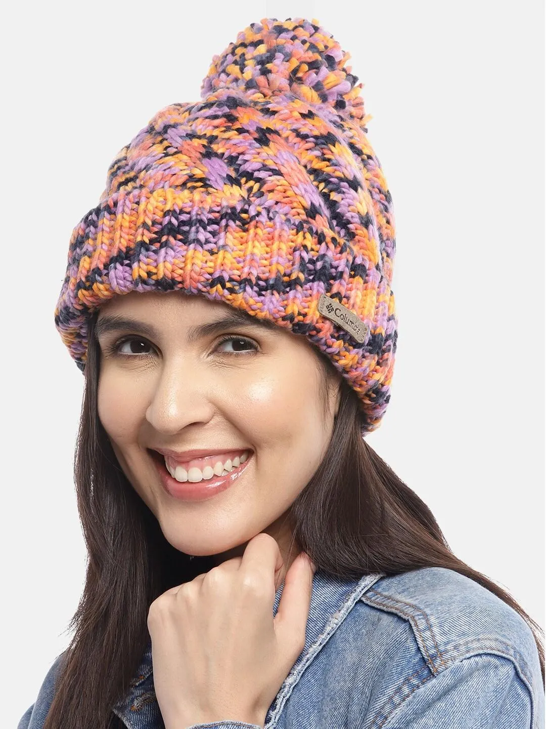 Columbia Women Blue Bundle Up Beanie