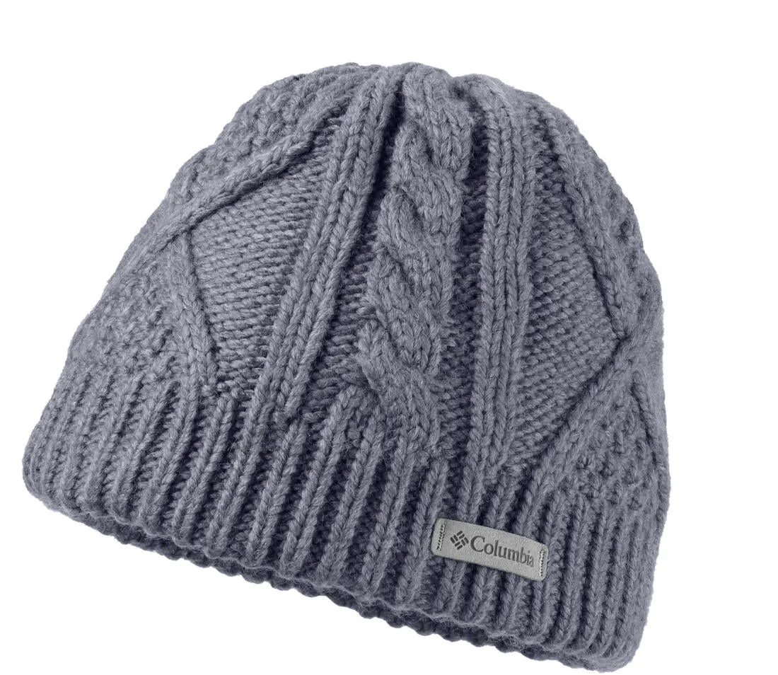 Columbia Women Blue Cabled Cutie Beanie