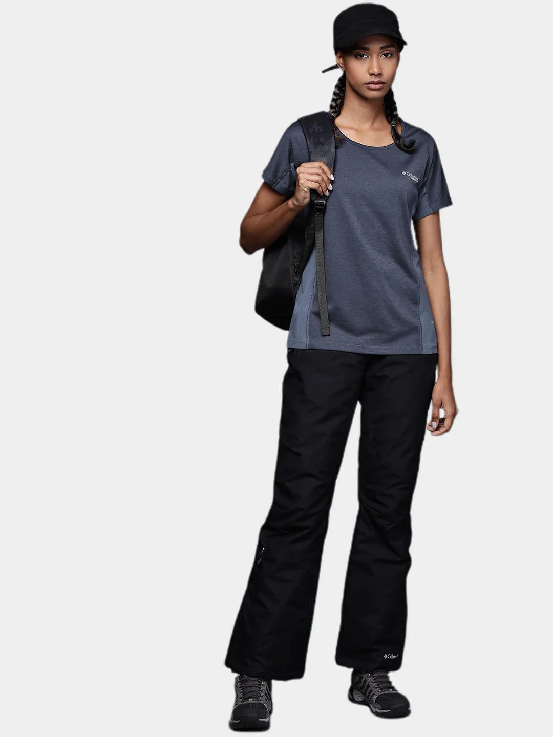Columbia Women Blue Omni-Freeze W Irico Tshirt