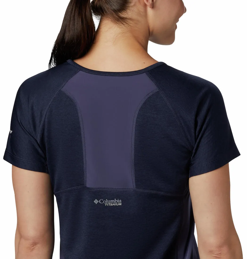 Columbia Women Blue Omni-Freeze W Irico Tshirt