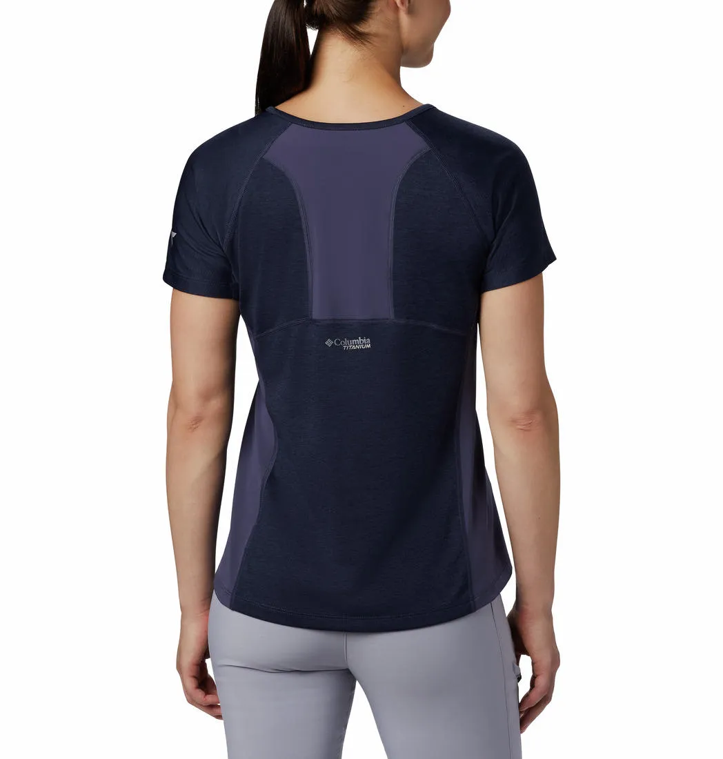 Columbia Women Blue Omni-Freeze W Irico Tshirt