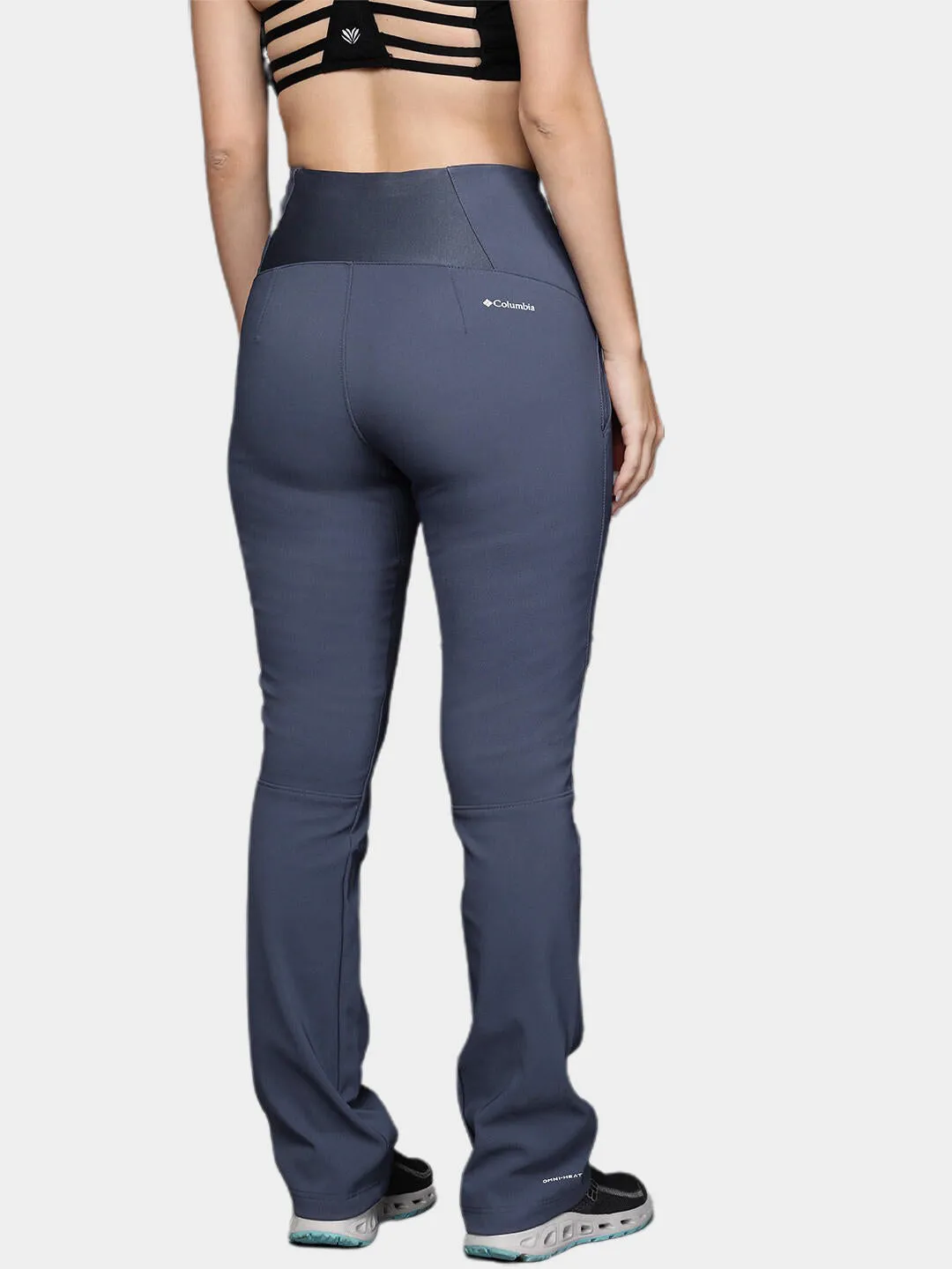 Columbia Women Blue Omni-Heat Reflective Back Beauty Passo Alto II Heat Pant