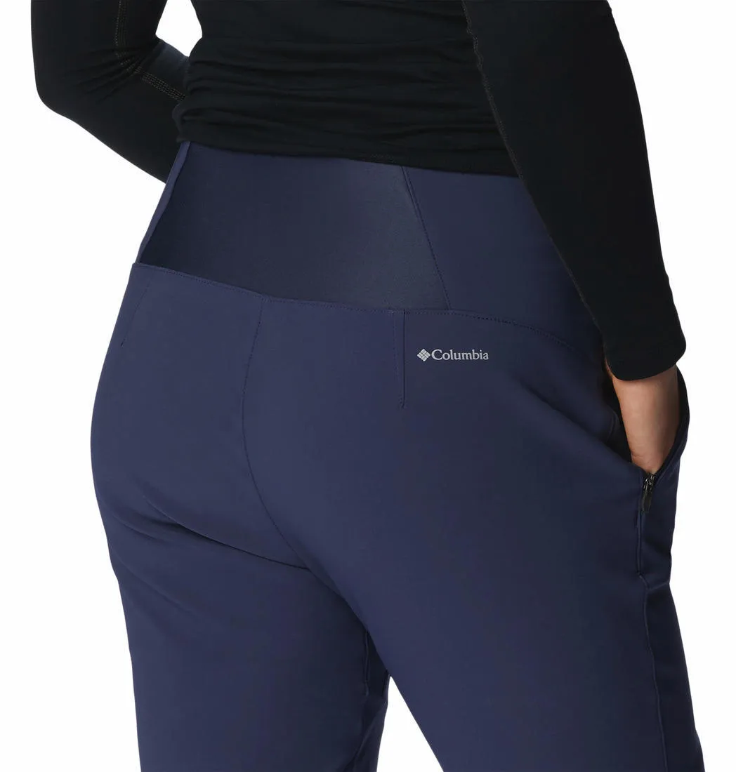 Columbia Women Blue Omni-Heat Reflective Back Beauty Passo Alto II Heat Pant
