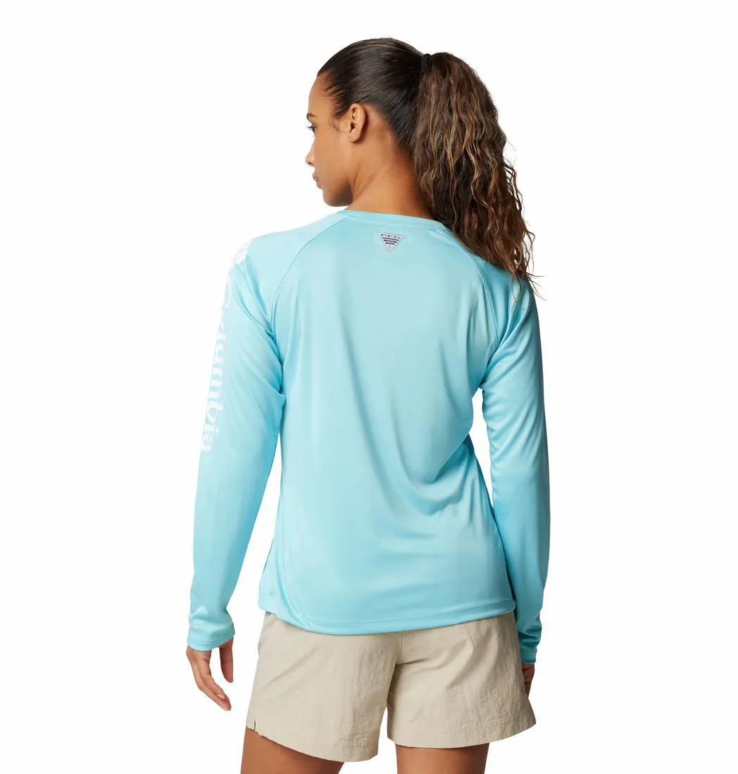 Columbia Women Blue Omni-Shade Tidal II Tshirt