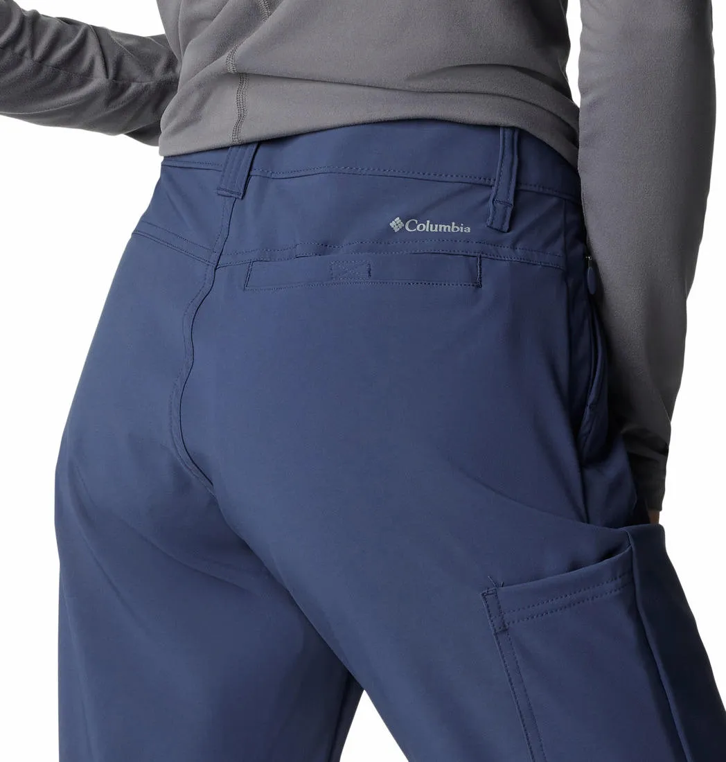 Columbia Women Blue Omni-Shield Back Beauty Softshell Pant