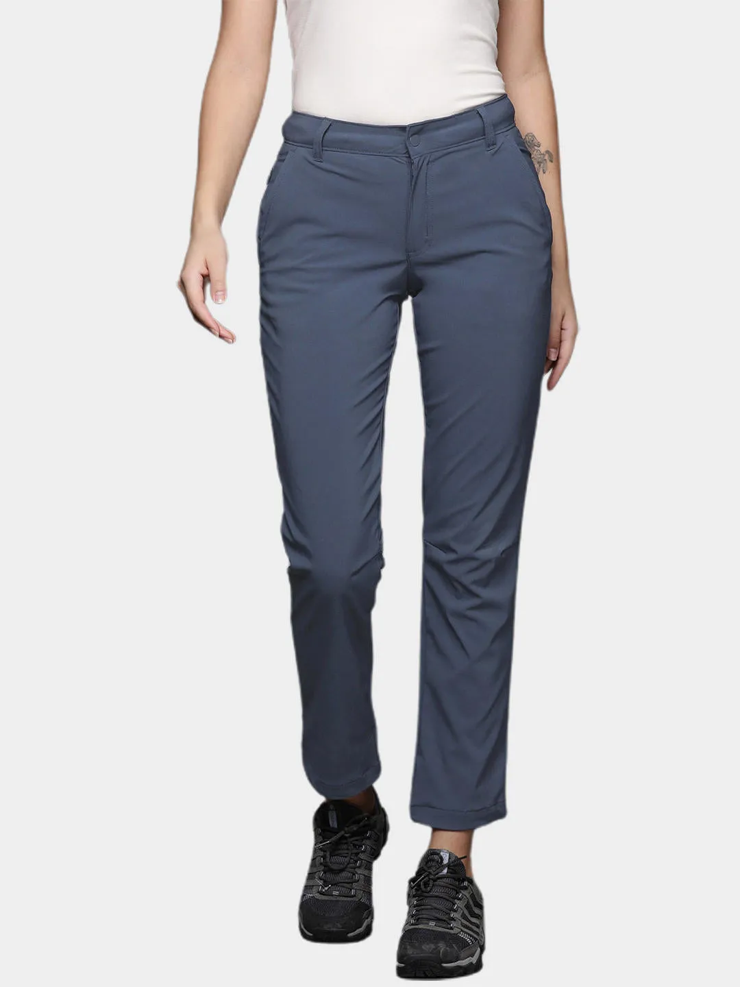 Columbia Women Blue Omni-Shield Back Beauty Softshell Pant