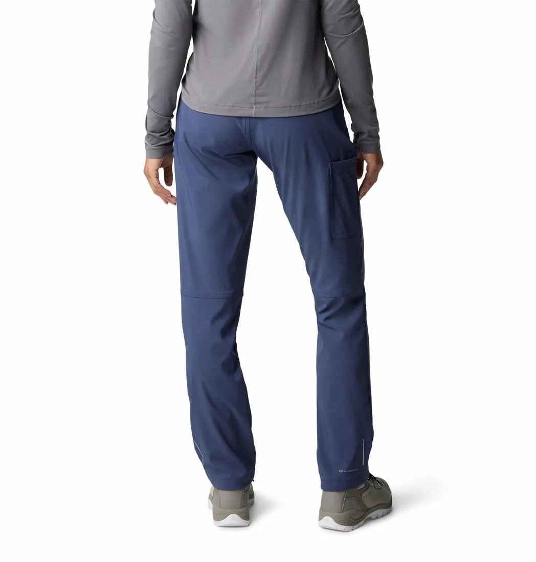 Columbia Women Blue Omni-Shield Back Beauty Softshell Pant
