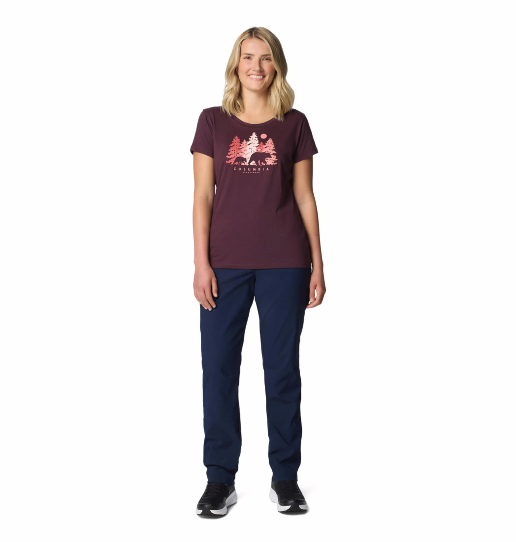 Columbia Women Blue Omni-Shield Leslie Falls II Pant