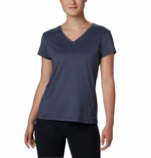 Columbia Women Blue Omni-Wick Bryce Tshirt