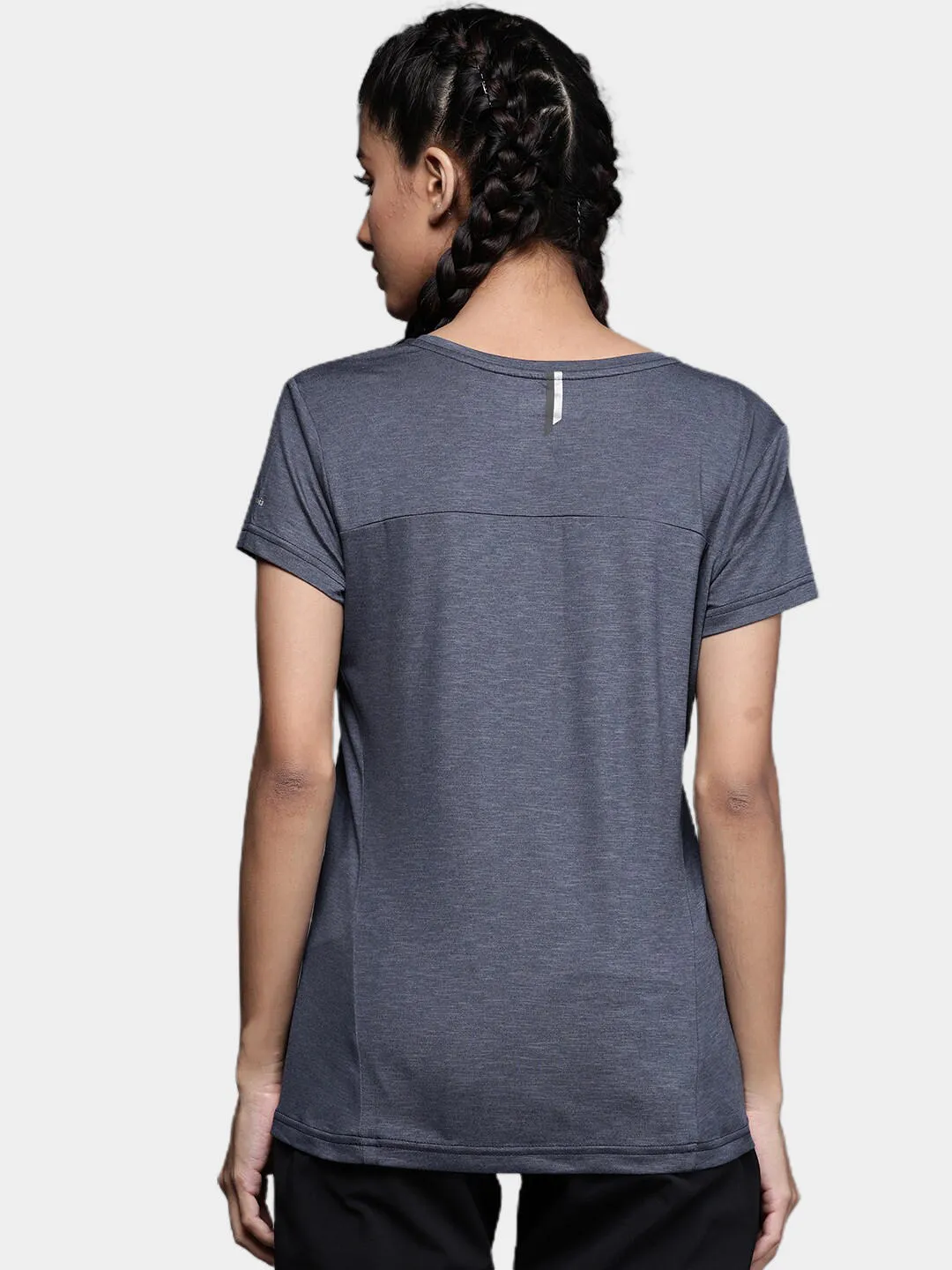 Columbia Women Blue Omni-Wick Bryce Tshirt