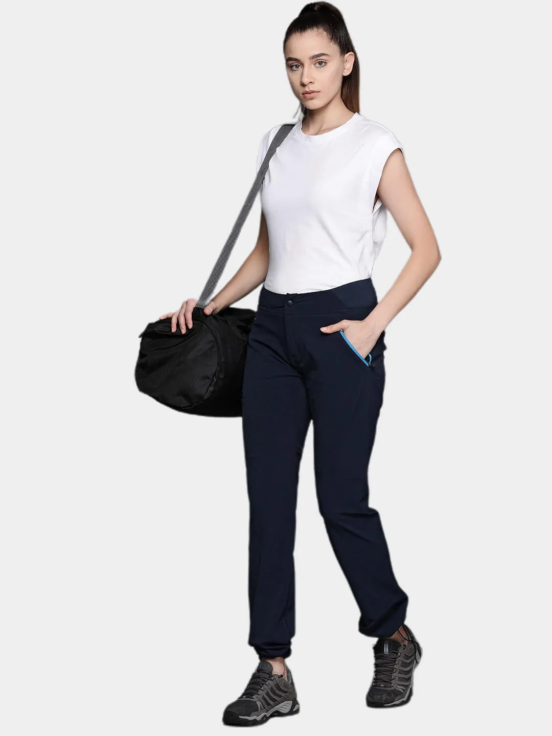 Columbia Women Blue Omni-Wick Passo Alto Pant