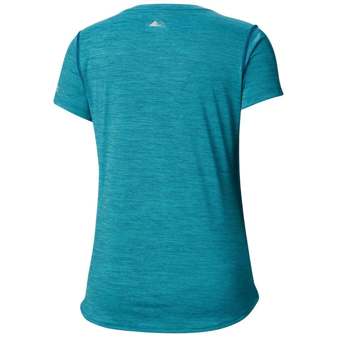 Columbia Women Blue Omni-Wick Trinity Trail 2.0 Graphic Tshirt