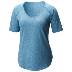 Columbia Women Blue Omni-Wick Wander More Tshirt
