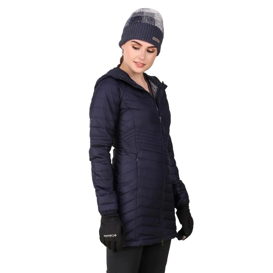 Columbia Women Blue Permafrost Plush Beanie II