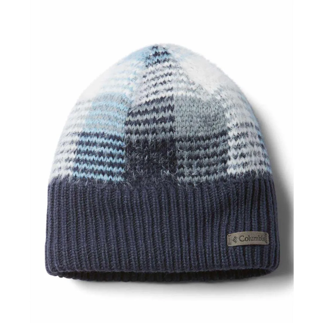 Columbia Women Blue Permafrost Plush Beanie II