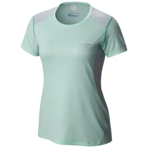 Columbia Women Brown Omni-Freeze Titan Ice Tshirt
