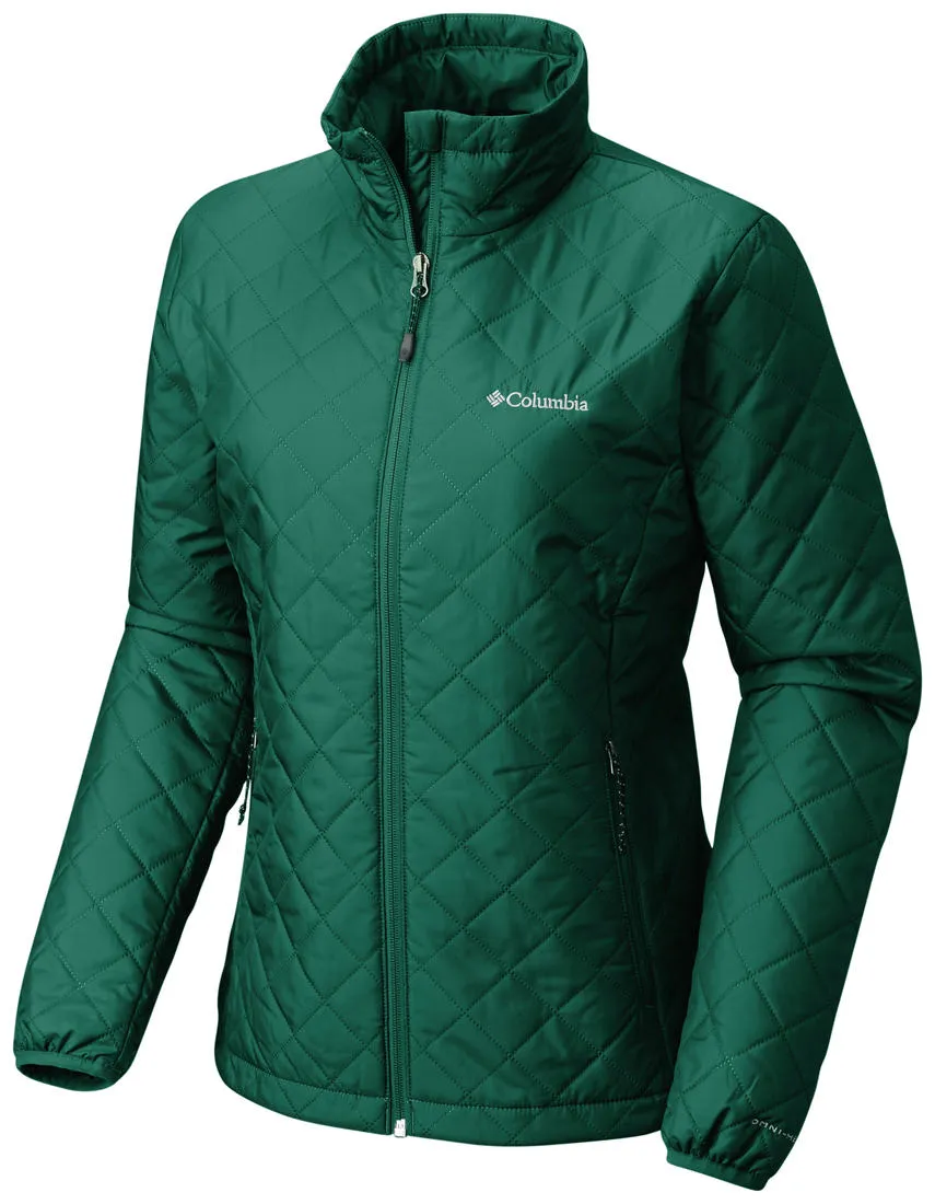 Columbia Women Green Omni-Heat Reflective Dualistic Jacket