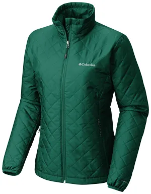Columbia Women Green Omni-Heat Reflective Dualistic Jacket