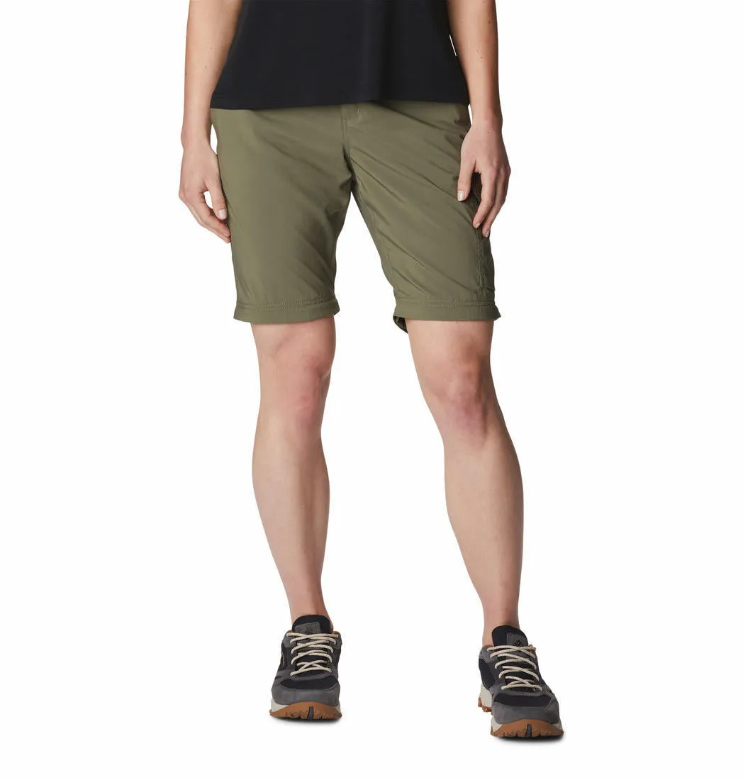 Columbia Women Green Omni-Shade Silver Ridge Utility Convertible Pant