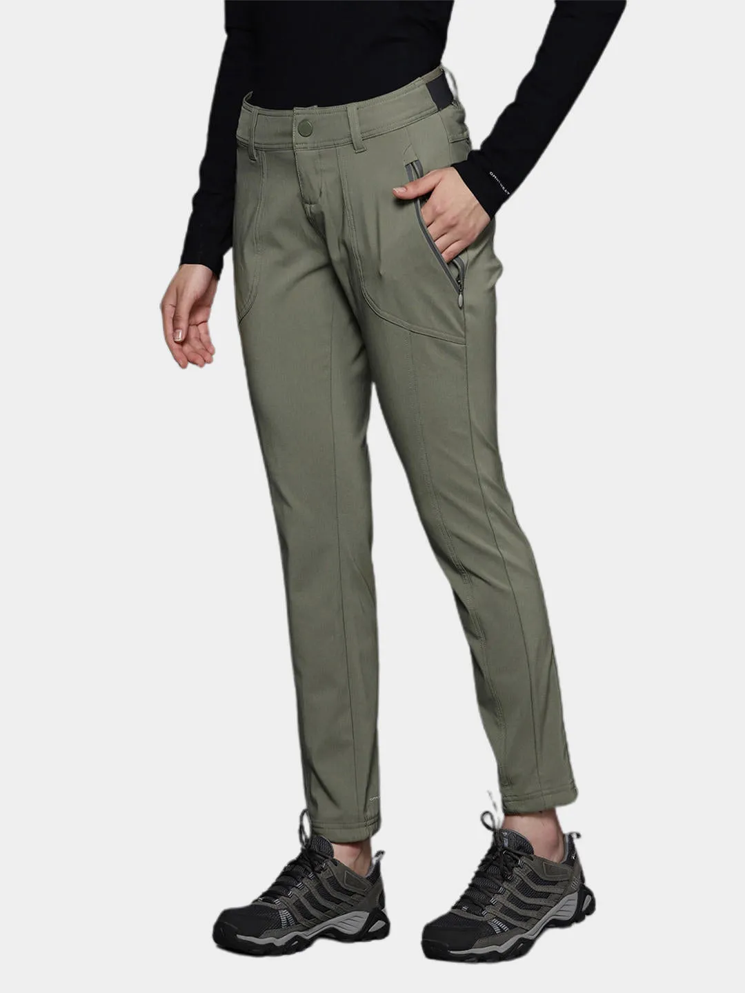 Columbia Women Green Omni-Shield Bryce Canyon II Pant